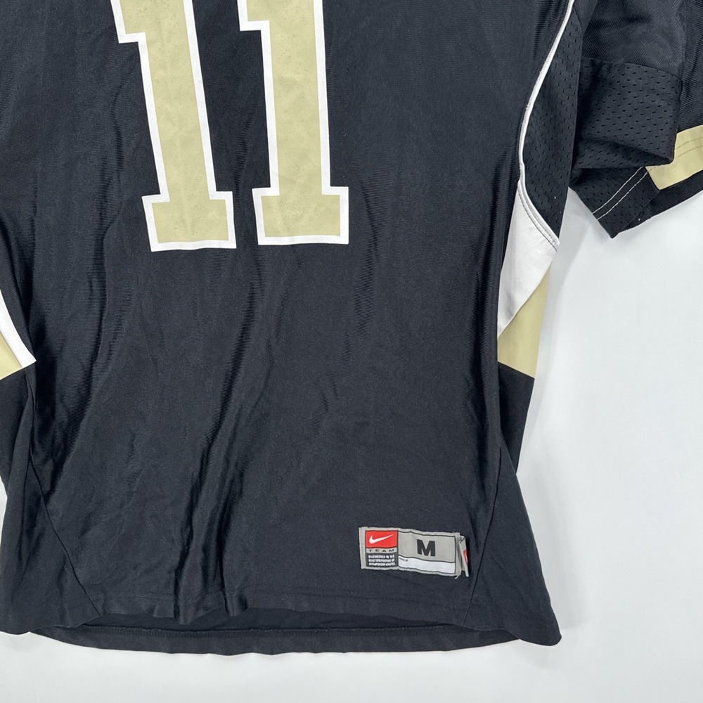 Y2K Nike Wake Forest Deacon Demons NC Football Jersey Number 11 Men's Size M - Picture 5 of 15